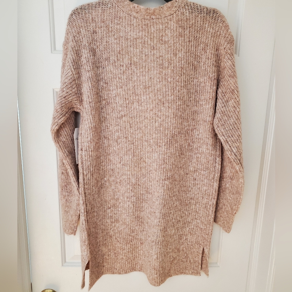S 4-6 Open Front Beige Cardigan New - Picture 7 of 7
